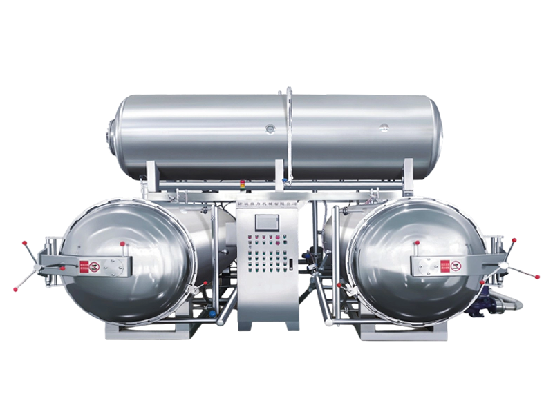 兩鍋一罐水浴式殺菌鍋